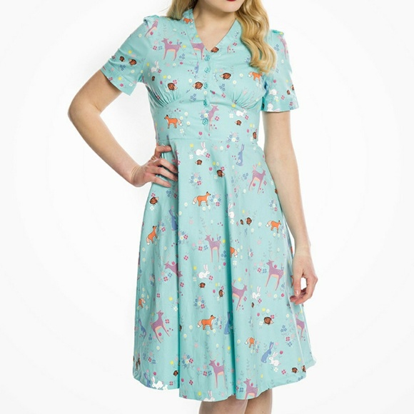 Lindy Bop Dresses & Skirts - Lindy Bop Woodland Creatures Dress